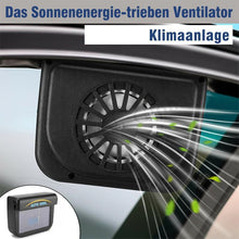 Laden Sie das Bild in den Galerie-Viewer, Sonnenenergie-getriebene Ventilator für das Auto