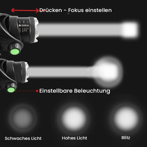 Sportlich schillernde Scheinwerfer für den Außenbereich