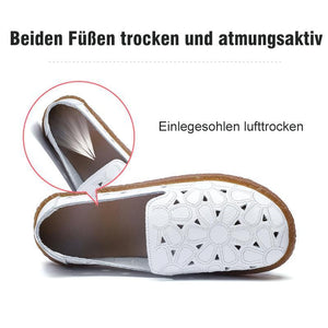 Blume Nähen Atmungsaktiv Flache Schuhe