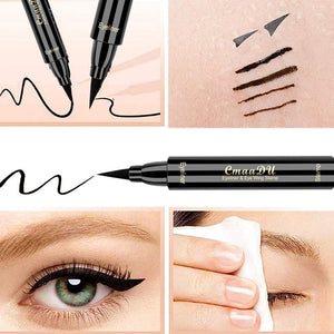 Eyeliner mit zwei Spitzen