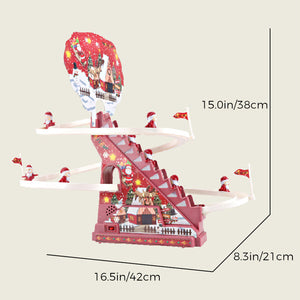 Weihnachtsmann elektrisches und rutschgleitendes Spielzeug