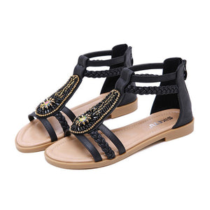 Böhmischen Mode Flache Beiläufige Sandalen