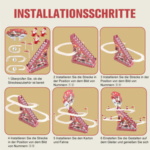 Weihnachtsmann elektrisches und rutschgleitendes Spielzeug