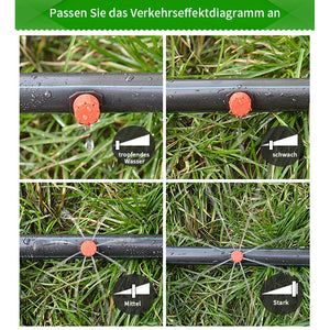 Verstellbare Tropfdüsen für die Bewässerung