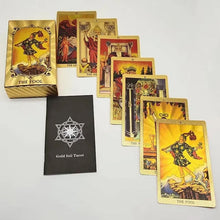 Laden Sie das Bild in den Galerie-Viewer, 🔮Goldfolie Tarot🔮