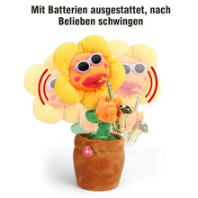 Laden Sie das Bild in den Galerie-Viewer, Tanzen Sonnenblumen Sänger mit Saxophon, lustiges Spielzeug