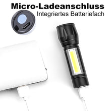 Laden Sie das Bild in den Galerie-Viewer, Mini-Multifunktions-Taschenlampe mit starkem Licht