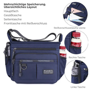 😎Herren Umhängetasche mit mehreren Taschen😎