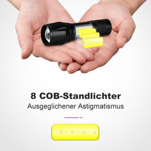 Mini-Multifunktions-Taschenlampe mit starkem Licht