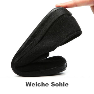 Unisex weiche Wolle Schuhe Schlappen für Ältere Menschen