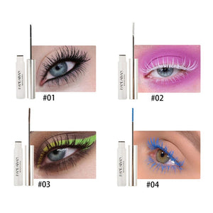 Bunte Mascara in 12 Farben