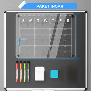 Magnetischer Kalender für den Kühlschrank