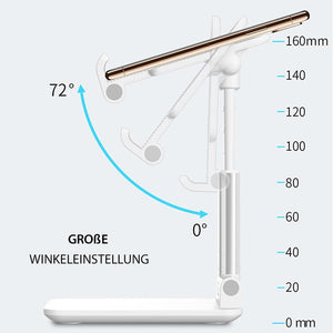 Faltbarer oder weipoliger Telefon Schreibtischhalter