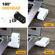 Laden Sie das Bild in den Galerie-Viewer, Multifunktionaler Mini drehbarer 3-Port USB-Anschluss