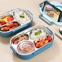 Laden Sie das Bild in den Galerie-Viewer, Bento-Lunchbox aus Edelstahl