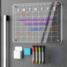 Laden Sie das Bild in den Galerie-Viewer, Magnetischer Kalender für den Kühlschrank