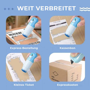 🔷Thermische Papierkorrekturflüssigkeit mit Auspackmesser