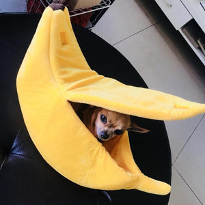 Bananen Haustierbett