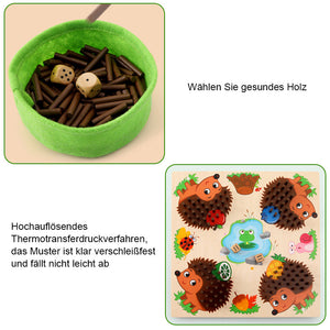 🍎Pädagogisches sensorisches Igel-Stabspiel🦔