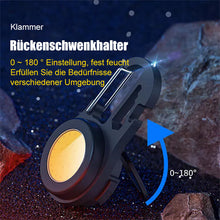 Laden Sie das Bild in den Galerie-Viewer, Multifunktionale Tragbare Wiederaufladbare Schlüsselbundlampe