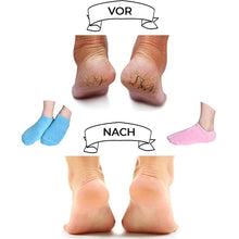 Laden Sie das Bild in den Galerie-Viewer, Feuchtigkeitsspendende Socken mit Gelfutter für die Fußpflege