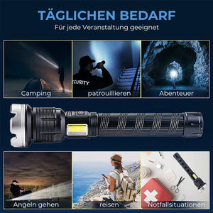 🔦🔦LED-Zoom-Taschenlampe