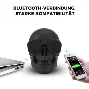 Totenkopf-Bluetooth-Lautsprecher