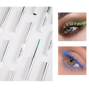 Bunte Mascara in 12 Farben