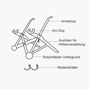 Tragbarer Laptopständer