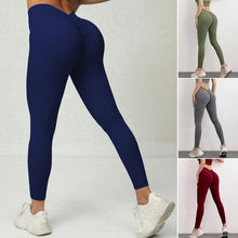 Laden Sie das Bild in den Galerie-Viewer, 🤎Gym-Leggings mit V-Rücken