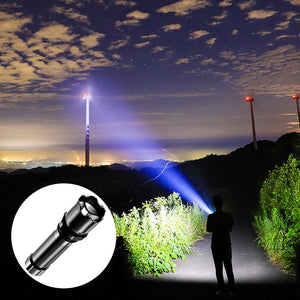 USB aufladbare tragbare Outdoor-Taschenlampe