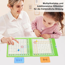 Laden Sie das Bild in den Galerie-Viewer, 2-in-1 Magnetisches Multiplikations- und Additionslernspielzeug für Kinder