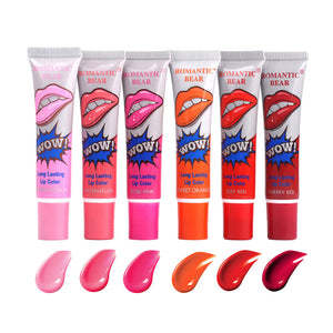 Lipgloss abziehen (6 Stück)