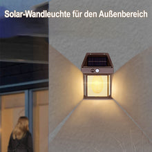 Laden Sie das Bild in den Galerie-Viewer, ☀Solar Wolfram Wandleuchte für den Außenbereich☀